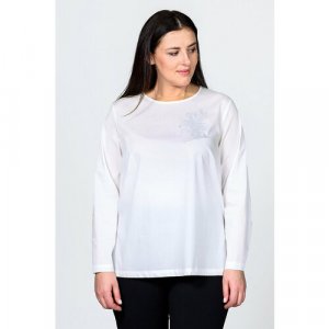 Блуза, размер 54, белый SVESTA. Цвет: белый