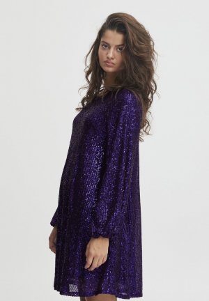 Коктейльное платье, фиолетовый ICHI