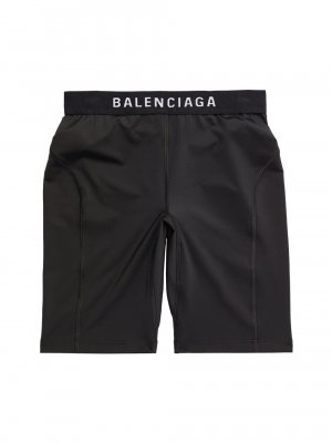 Спортивные велосипедные шорты , черный Balenciaga