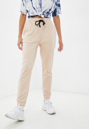 Брюки спортивные Blacksi. Цвет: бежевый