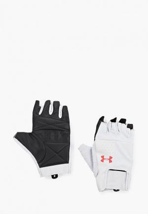 Перчатки для фитнеса Under Armour Mens Training Glove. Цвет: серый