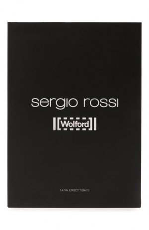 Носки x Sergio Rossi Wolford. Цвет: чёрный
