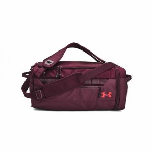 Сумка спортивная сумка-рюкзак , ручная кладь, бордовый Under Armour. Цвет: бордовый