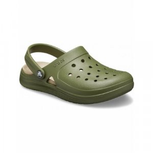 Сабо, размер M7/W9, зеленый Crocs. Цвет: зеленый/зелeный