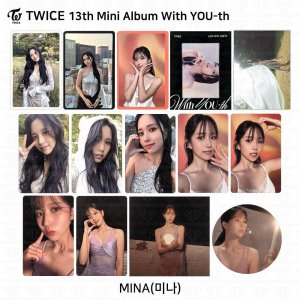 TWICE 13-й мини-альбом с молодежной фотокарткой YOU-th, постером, пленкой, стикером Mina KPOP K-POP