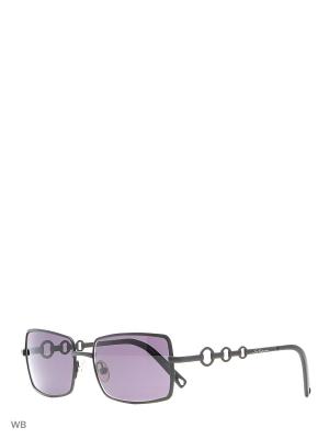 Солнцезащитные очки LC 509 04 Les Copains. Цвет: черный