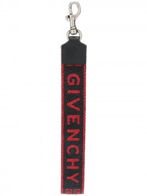 Ланъярд с вышитым логотипом Givenchy. Цвет: черный