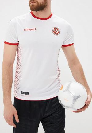 Футболка спортивная Uhlsport Tunisia Shirt HOME. Цвет: белый