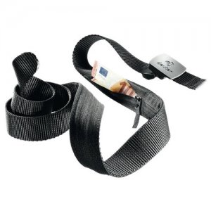 Ремень-кошелек Deuter Security Belt 7000 black. Цвет: черный