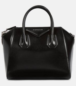 Маленькая сумка-тоут Antigona из кожи, черный Givenchy