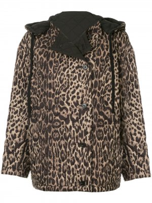 Leopard quilted jacket Ports 1961. Цвет: коричневый