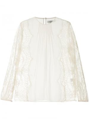 Lace detail blouse Magali Pascal. Цвет: белый
