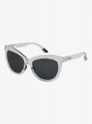 Женские солнцезащитные очки Palm Roxy. Цвет: серый