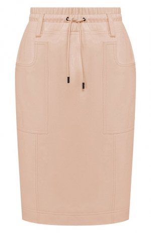 Кожаная юбка Tom Ford. Цвет: розовый