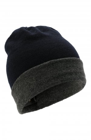 Кашемировая шапка Moorer. Цвет: синий