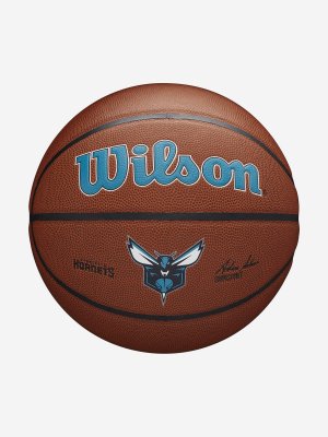 Мяч баскетбольный NBA Team Alliance Gs Warriors, Коричневый Wilson. Цвет: коричневый