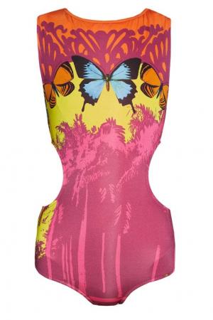 Купальник с бабочками Salinas. Цвет: multicolor