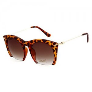 26512 Солнцезащитные очки (коричневый/коричневый) Noryalli. Цвет: коричневый