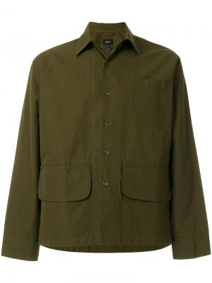 Куртка рубашечного типа Bellerose. Цвет: зеленый