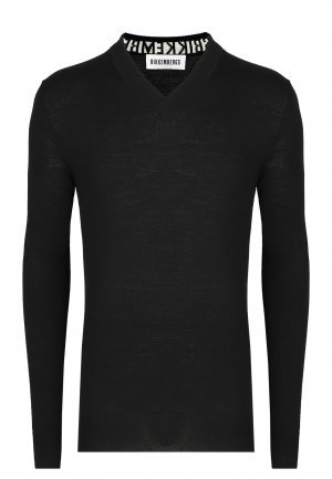 Пуловер BIKKEMBERGS. Цвет: черный