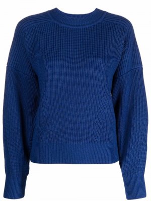 Пуловер Blow в рубчик Isabel Marant Étoile. Цвет: синий
