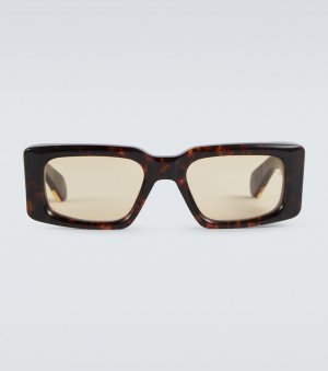 Солнцезащитные очки сверхзвуковой прямоугольной формы , коричневый Jacques Marie Mage