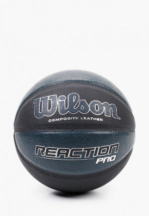 Мяч баскетбольный Wilson BS REACTION PRO COMP BSKT NABL SZ7. Цвет: черный