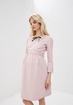 Платье Мама Мила MP002XW1HESN. Цвет: розовый