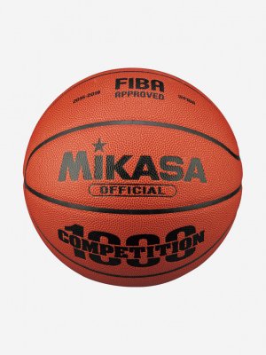 Мяч баскетбольный FIBA BQ 1000, Коричневый Mikasa. Цвет: коричневый