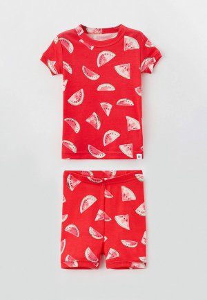 Пижама Gap. Цвет: красный