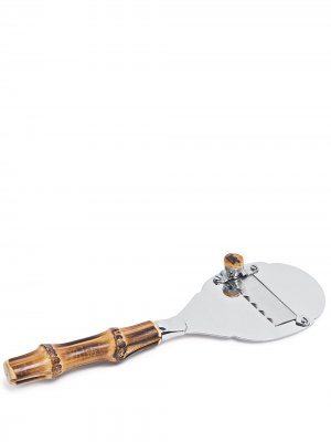 Прибор для нарезки трюфелей с бамбуковой ручкой Lorenzi Milano. Цвет: коричневый