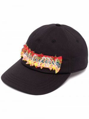 Patch-detail baseball cap LANVIN. Цвет: черный