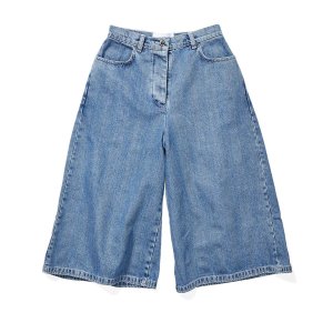 Шорты, Fitloose Shorts in Washed Denim Sunnei