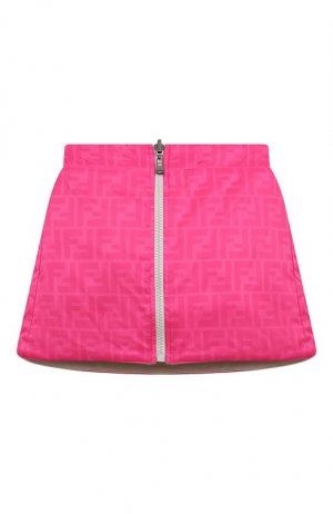 Двусторонняя юбка Fendi. Цвет: розовый
