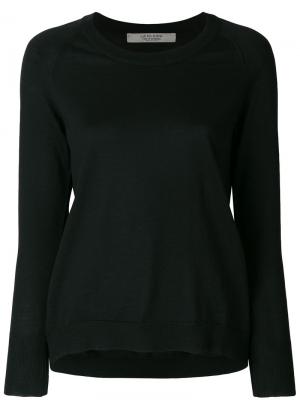 Пуловер с длинными рукавами La Fileria For D'aniello. Цвет: черный