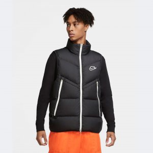 Жилет Sportswear Down-fill Windrunner Shield, черный Nike
