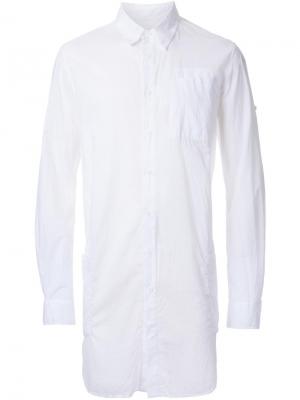 Удлиненная рубашка Assin. Цвет: белый