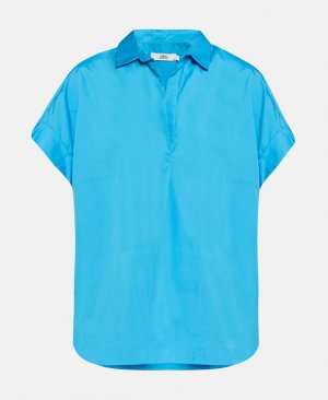 Рубашка блузка, бирюзовый 0039 ITALY