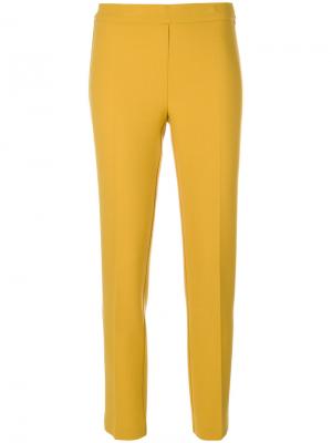 Зауженные брюки P.A.R.O.S.H.. Цвет: жёлтый и оранжевый