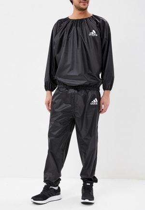 Костюм спортивный adidas Combat Sauna Suit. Цвет: черный