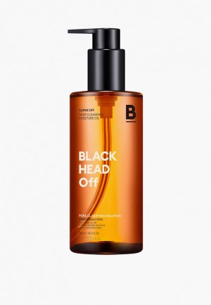 Гидрофильное масло Missha для комбинированной кожи, Super Off \ Blackhead Off, 305 мл. Цвет: прозрачный
