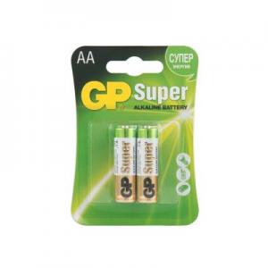 Батарейки Gp Super Alkaline 15a-2cr2 (lr06), 2 Штуки, Аа