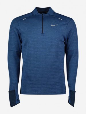Толстовка мужская , Синий Nike. Цвет: синий