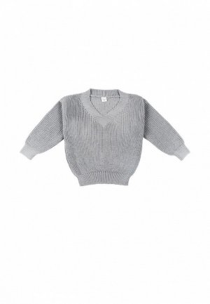 Пуловер Amarobaby. Цвет: серый