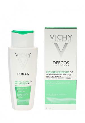 Шампунь Vichy DERCOS интенсивный уход против перхоти для сухих волос, 200 мл. Цвет: прозрачный
