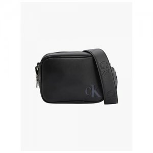 Мини-сумка через плечо с логотипом Calvin Klein Jeans. Цвет: черный