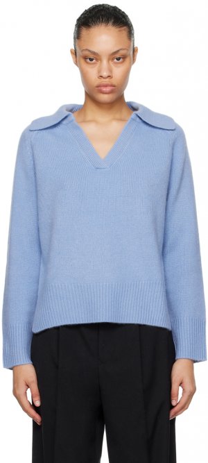 Синий кашемировый свитер Jenna Arch4