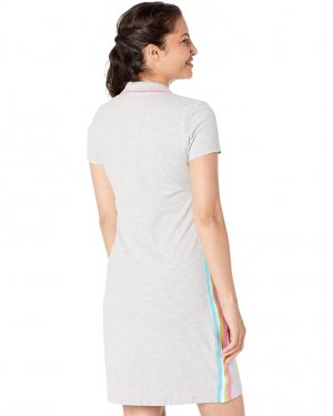 Платье U.S. POLO ASSN. Multi Side Stripe Dress, цвет Light Heather Grey