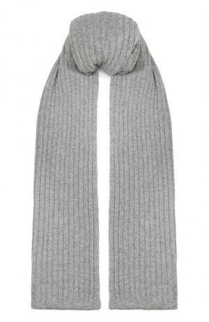 Кашемировый шарф Allude. Цвет: серый