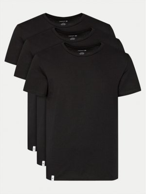 Комплект из 3 футболок стандартного кроя , черный Lacoste